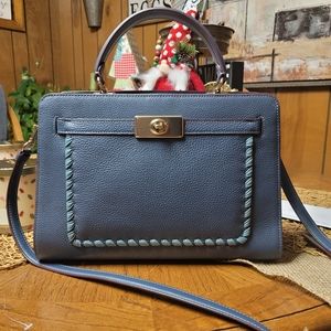 Coach Lane Carryall with Whipstitch